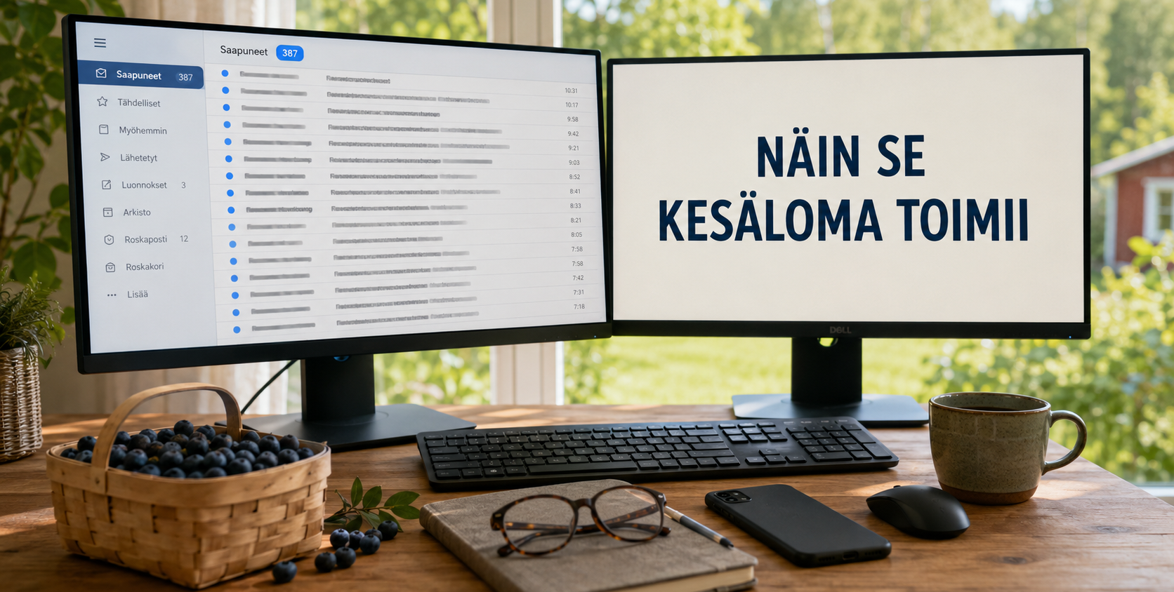 Kukin tyylillään – myös lomalla
